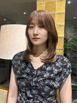 【人気No.1 👑】カット＋ケアカラー＋TOKIO5stepトリートメント🤍超音波アイロン付き！