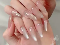 ★チップ長さだし10本+マグネットネイル