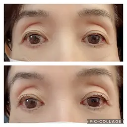 まつげパーマ モデル