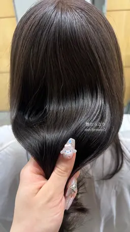 cut＋gray color（白髪染め）🍀3cm以上カットする方限定❗️