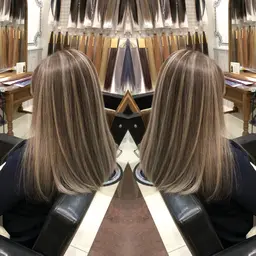 カラー & ハイライト& Aujuaトリートメント