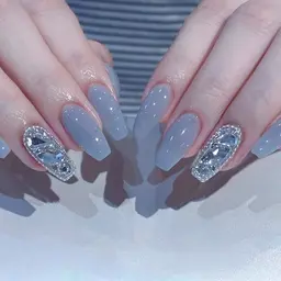 🍬【🎀チップ長さだし】+シンプル持ち込みデザイン　¥9980