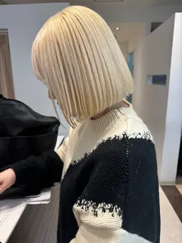 ボブカット+シャンプーブロー