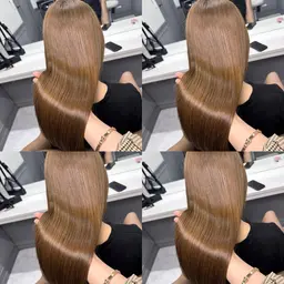 ❄️期間限定❄️カット＋ブリーチなしダブルカラー＋Aujua＋超音波アイロン【ピンク、レッド、ミルクティー】【髪質改善】