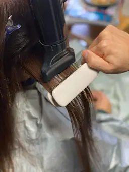 縮毛矯正＋トリートメント＋カット