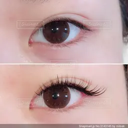 高品質セーブルエクステンションまつげ　80本⭐　≪オフ代込み≫