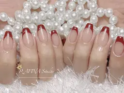 💞💞カラーフレンチ(色2個まで)(オフ+500【パラジェルあり】