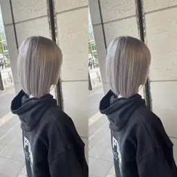 U24ミニモ限定　次世代型ブリーチ　ダブルカラー＋トリートメント