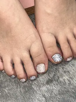 【フット】ラメorフラッシュ(※オフ有り)