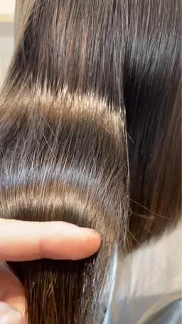 【💈ミニモ限定💈】手触り抜群🙌🏻✨ご褒美🫧2stepトリートメント&うる艶グリッターカラー💐