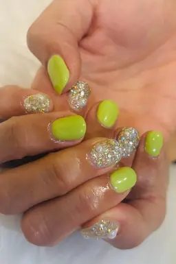 定額制シンプルネイル(片手2本アート)【オフ込】