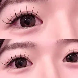 《ミニモ限定⛄️》【オフ・美容コーティング剤付】高品質セーブル毛100本(+300円フラット変更可)