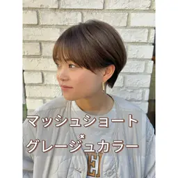 ⭐️似合わせショートカット＋うる艶水素ケアカラー⭐️