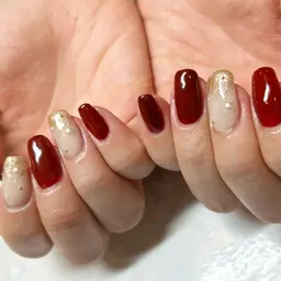 【オフあり】シンプルめお持ち込みデザイン、両手合わせて【4本アート】🩵🩷１２０分程度