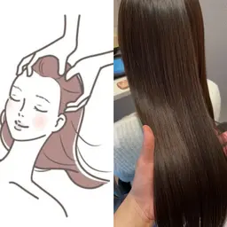 《ヘアダメージケア・頭皮スペシャルケア》カラー＋ヘッドスパ＋TOKIOトリートメント🧖‍♀️✨