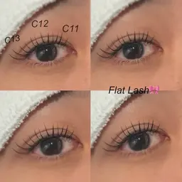 フラットラッシュ100本🦦🩷  【LEDｲﾝｼｱﾝ➕¥1,120】