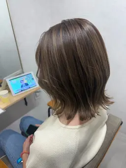 ハイライトカラー＋カット