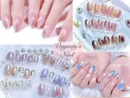 【オフなし】🫧🎀シンプルニュアンスネイル✨／パラジェル＋550円