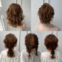 【新規限定】ショート・ボブの方♡お呼ばれ女子会🫖や推し活にも🎀5種から選べる！