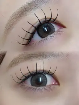 ✭*.minimo限定メニュー✭*.LEDマツエクモデル フラットラッシュ100本＋アイシャンプー＋束感仕上げ✭*.+ﾟ