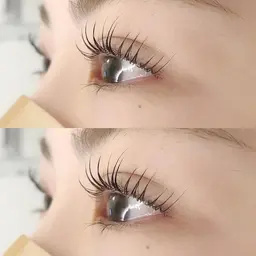 🥇パリジェンヌラッシュリフト➕コーティング仕上げ🎶根元立ち上げデザイン🎶仕上がり満足度高いです💭🩷