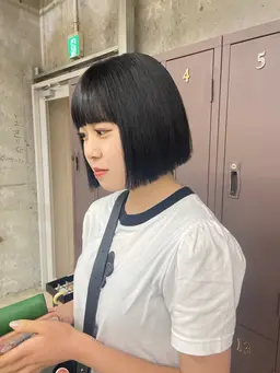 🪽🫧ポイントストレート＋前髪カット🪽🫧前髪・顔周りのみ