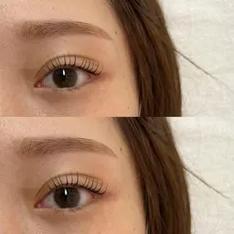 パリジェンヌラッシュリフト×美眉スタイリング【同時施術になります】