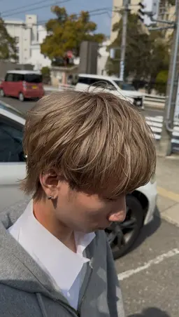 【メンズカラーはこれ！】メンズカット+カラー（ブリーチの場合+¥4,000）¥10,000