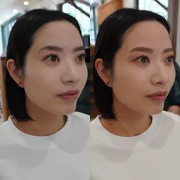 ハサミとシェーバーのみで仕上げる【眉毛カット】✂︎痛みが苦手、眉毛のお手入れ初心者さんへ🔰(持ちは1​〜​2週間)