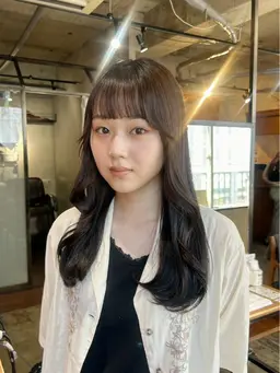 🫧シャンプーブロー付き🫧前髪カット+シャンプーブロー