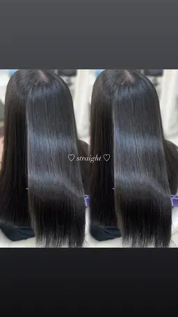 🍒《  髪質改善縮毛矯正 リタッチ(根元のみ)(4cm以内) + ケアトリートメント 》🍒