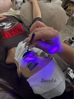 LEDマツエク  水　熱に強い‼️フラットラッシュ80本付け足しok オフok