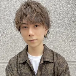 メンズカット+パーマ+カラー 18560→17500