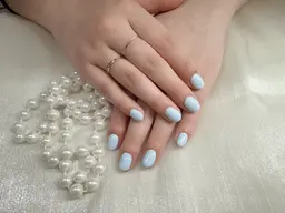 【Hand】 500色以上のカラーからあなただけの選べるワンカラーx美フォルムで、シンプルなのに美しい指先