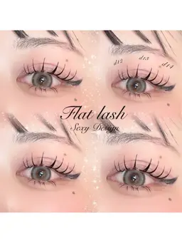 《オフ無料☆》フラットラッシュ80本 アイシャンプー付