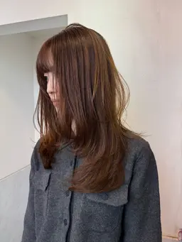 【大人気トレンドヘア】レイヤーカット＋カラー＋トリートメント