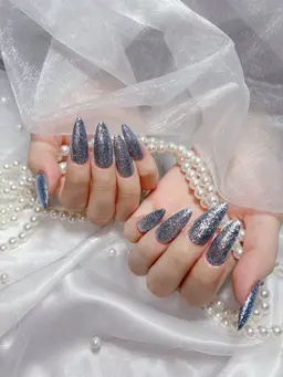 長さ出し10本🌼マグネットorワンカラーorフラッシュネイル