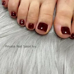 【フットジェルオフウォーターケア込み】ワンカラー（指周りオイル角質付き☆）