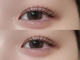 まつ毛カールorパリジェンヌ