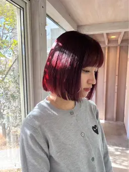 カット＋ワンカラー（ショート）