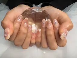 大人気✨ベイビーブーマー・チークネイル🩷💛🧡