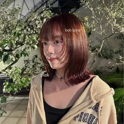 🧤1月限定メニュー🧶ボブレイヤーカット&ケアカラー🫧