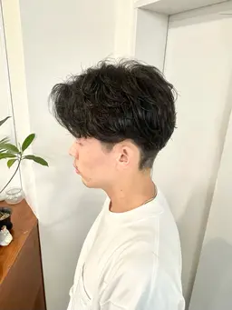 🔵メンズ/パーマ🔵カット＋フェザーパーマ