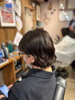 ２人限定【レディースボブパーマ】+カット練習モデル