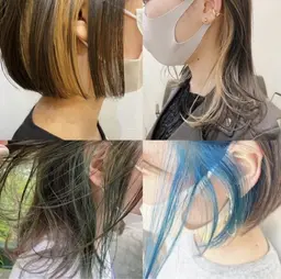 🎀インナーカラー限定✨ブリーチリタッチ+全体カラー⭐️3/29 18:00~