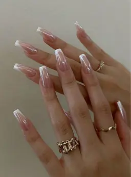 チップ長さ出し10本＋フレンチorカラーグラデ💅[オフ無し]