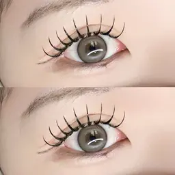 【パーマ風マツエク】アップワードラッシュ100本🕊️オフなし🪄‎𓊆ご新規様𓊇6500円𓊆顧客様𓊇6900円