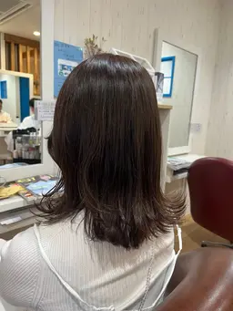 カット+オーガニックカラー+オーガニックスパ