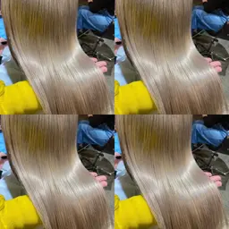 💎ミニモ限定💎カット＋ダブルカラー【ケアブリーチ】＋フルカラー＋3stepAujuaトリートメント＋超音波アイロン