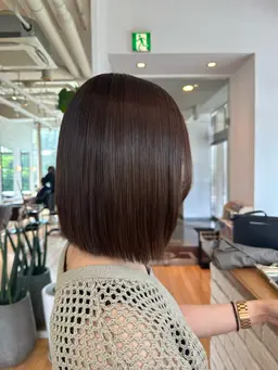 白髪染め可🙆‍♀️カット＋カラー¥11000→¥8085